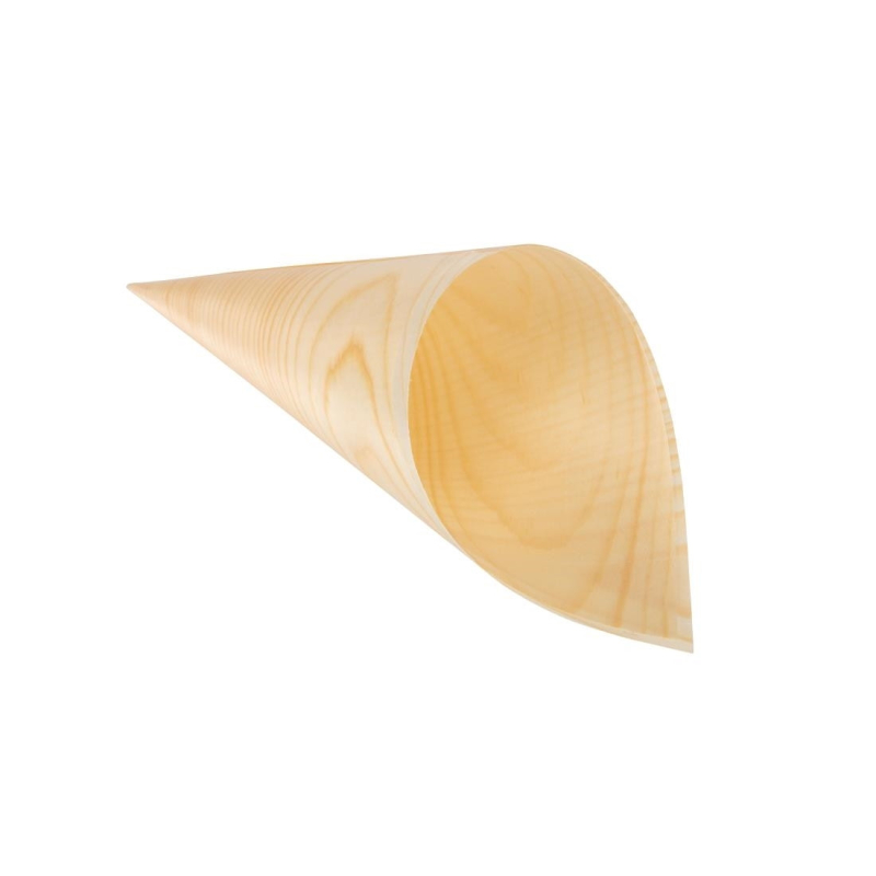 C&ocirc;nes biod&eacute;gradables en peuplier Fiesta Green - 75x170mm - DK389 - Fiesta