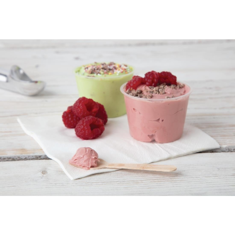 Cuill&egrave;res &agrave; Glace en Bois 96mm Biod&eacute;gradables - DK399 - Fiesta