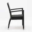 Fauteuils en rotin PE anthracite - Bolero - DL477