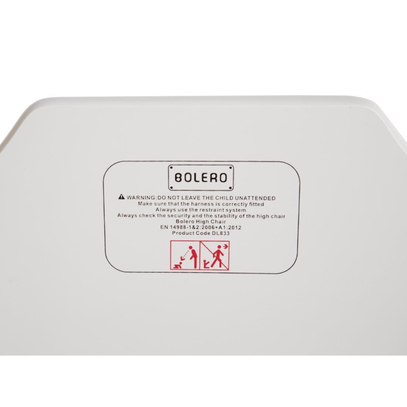 Witte houten barkruk Bolero - Gastronoble - DL833