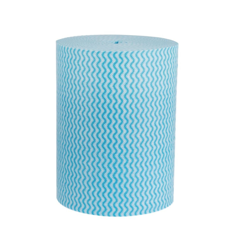 Chiffons tout usage antibact&eacute;riens Jantex bleus - 370x220mm - DN843 - Materiel Horeca