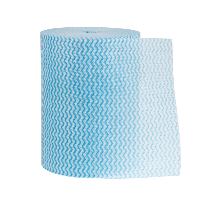 Chiffons tout usage antibact&eacute;riens Jantex bleus - 370x220mm - DN843 - Materiel Horeca