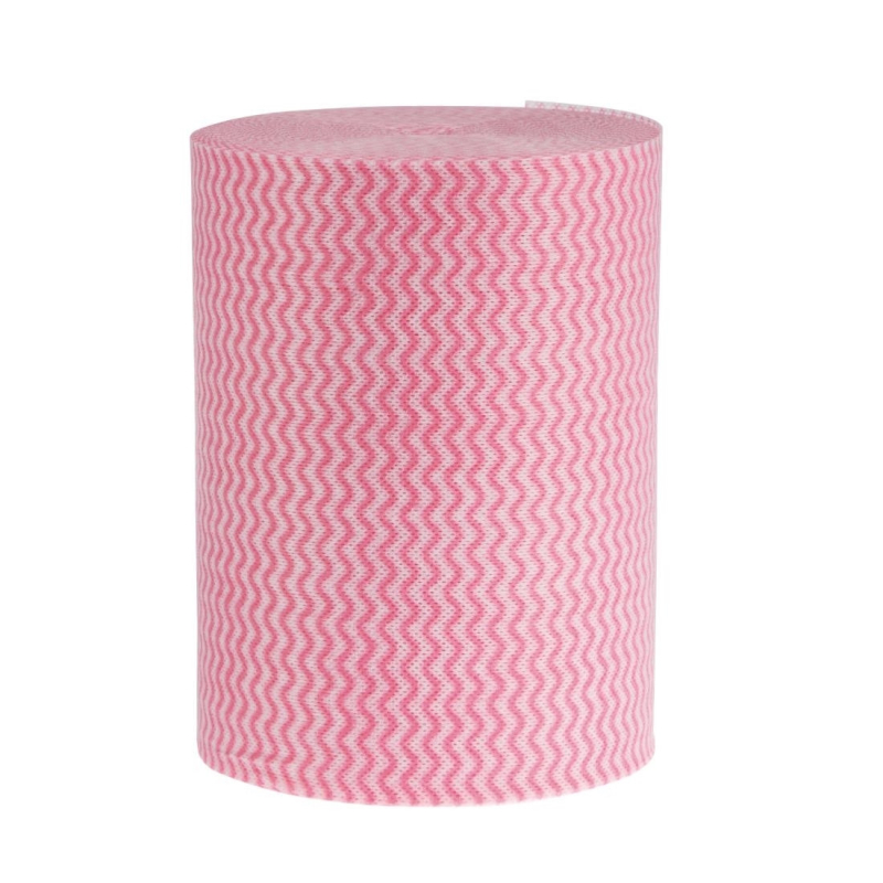 Chiffons antibact&eacute;riens tout usage Jantex Rouge - 370x220mm - DN844 - Mat&eacute;riel Horeca