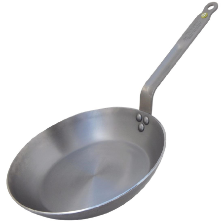 Zwart gietijzeren inductiepan - De Buyer - Mineral B 240mm - DN897