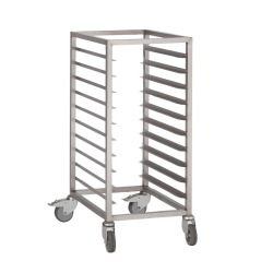 Trolley met Geleiders RVS...