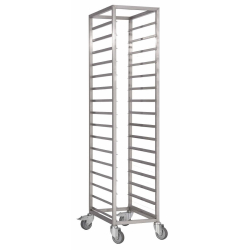 Trolley met Geleiders RVS...