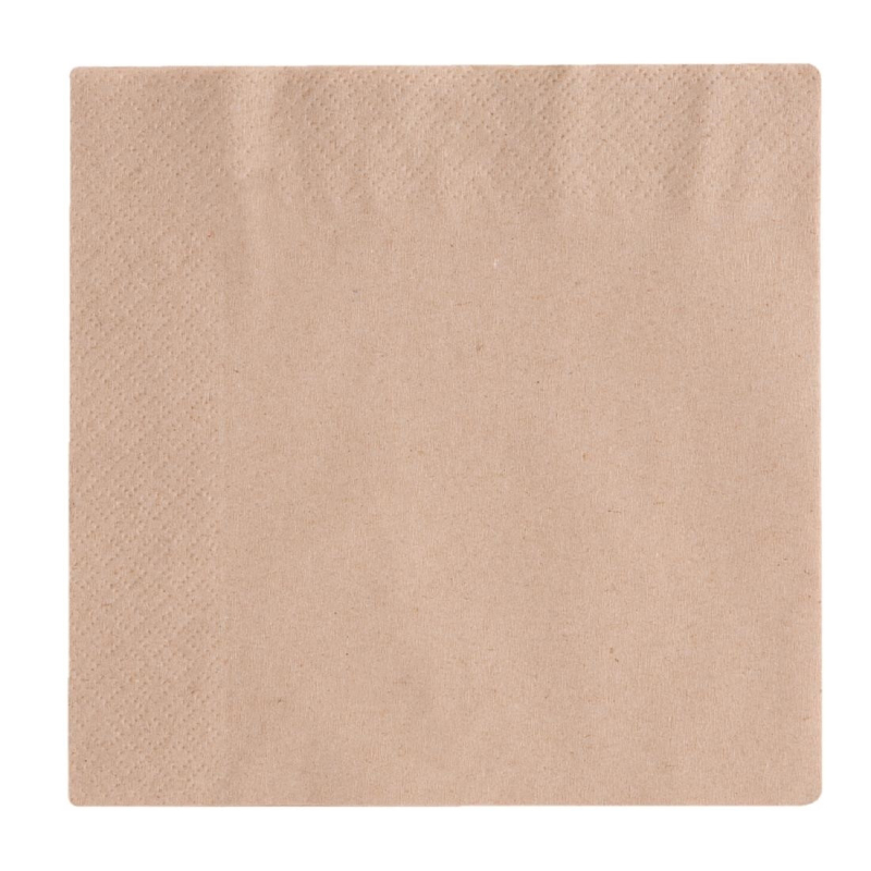 Vegware 2-laags composteerbare snacking servetten 33cm