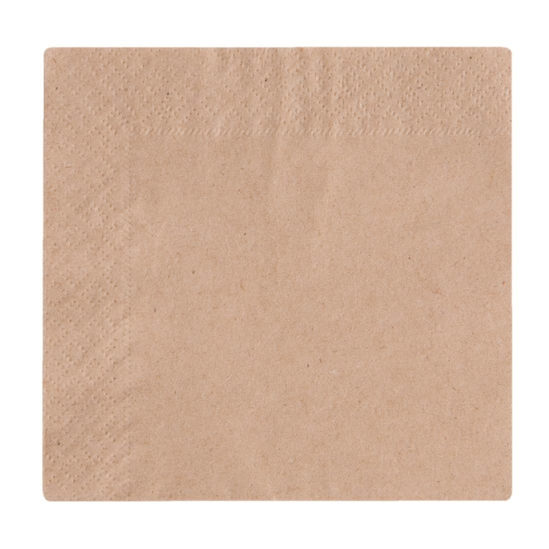 Serviettes cocktail 2 plis compostables 24cm - DW629 - Vegware
