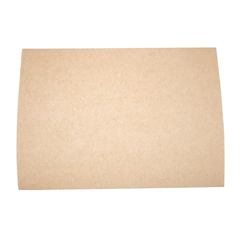 Vegware composteerbaar ongebleekt vetvrij papier 38 x 27,5 cm