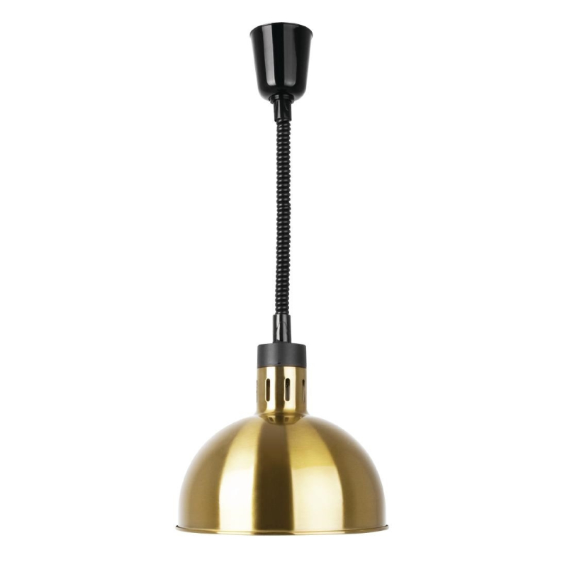 Warmhoudlamp met intrekbare koepel, goudkleurige afwerking - Gebruiksgemak - DY462 - Buffalo