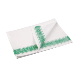 Essuie-verres Vogue verts -...