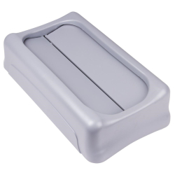 Rubbermaid grijs deksel...