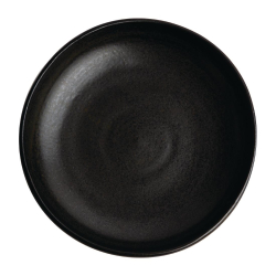 Assiettes Creuses Noir Mat...