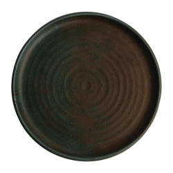 Assiettes plates vert...