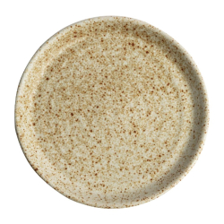 Assiettes plates beige...