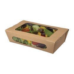 Barquettes &agrave; salade kraft...