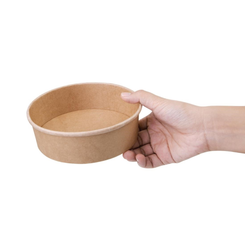 Fiesta Green kraft ronde saladeschalen 50 cl