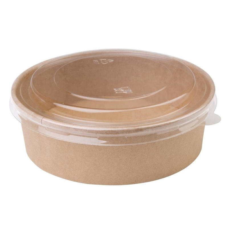 Fiesta Green kraft ronde saladeschalen 50 cl