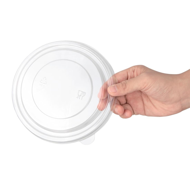 Fiesta PET deksels voor ronde saladekommen FB196 FB197 FB198