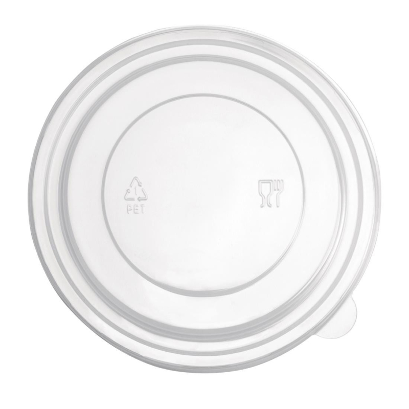 Fiesta PET deksels voor ronde saladekommen FB196 FB197 FB198