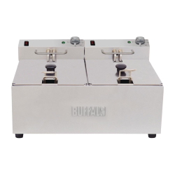 Dubbele friteuse Buffalo 2x5L 2x2,8kW - Snel en effici&euml;nt&hellip;