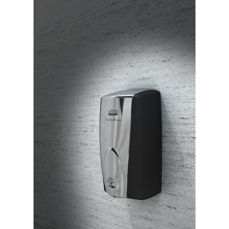 Distributeur de savon mousse sans contact Rubbermaid AutoFoam 1,1L - FN380 - Rubbermaid