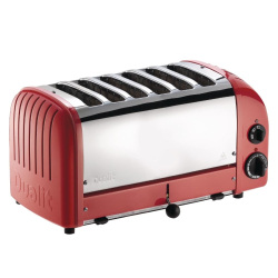Grille-pain rouge 6...