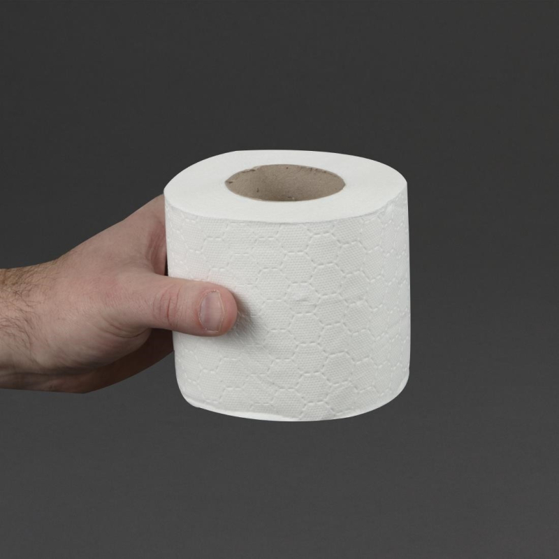 Papier toilette standard - 200 feuilles 2 plis - GD751 - Jantex