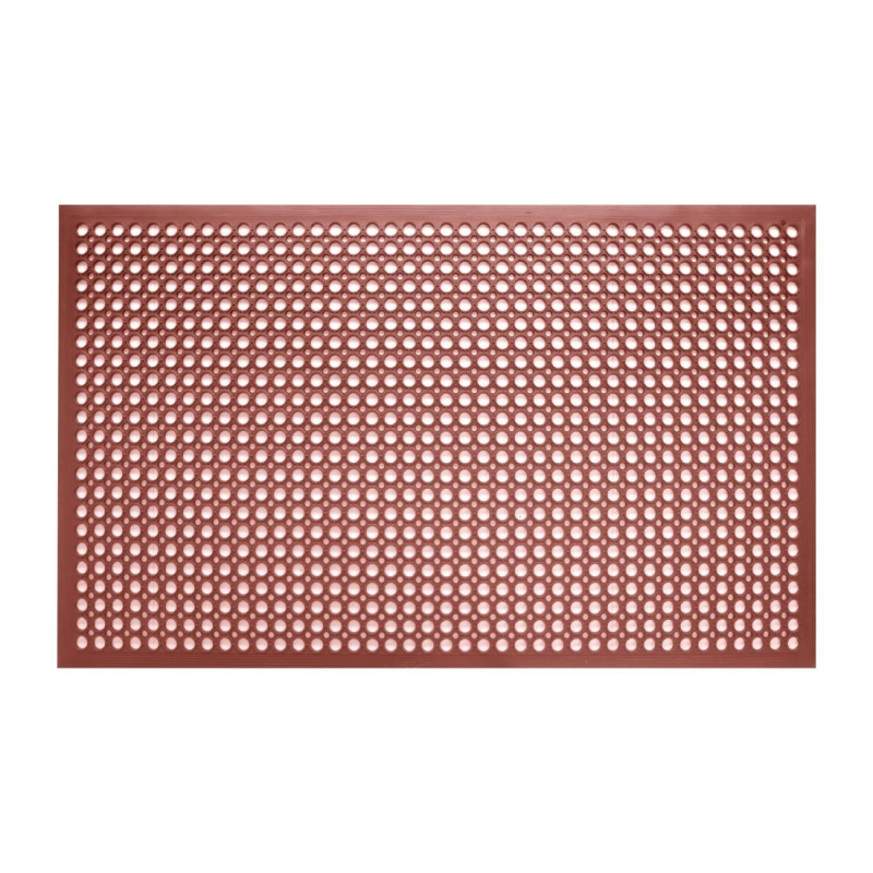 Jantex antivermoeidheidsmat rubber rood