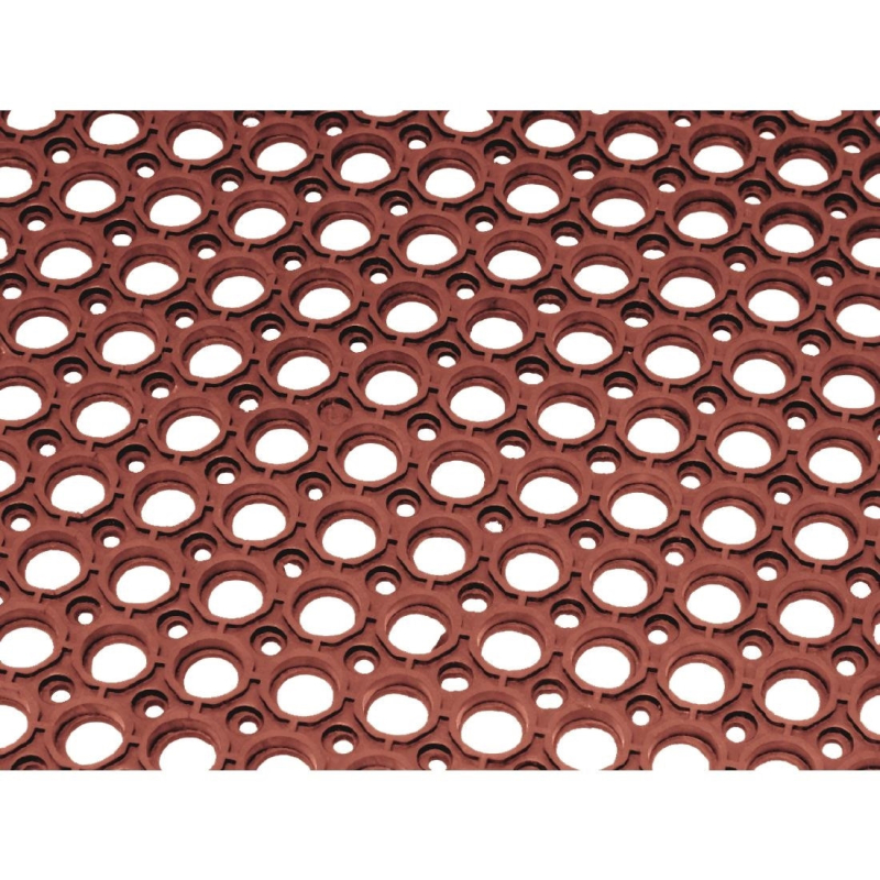 Jantex antivermoeidheidsmat rubber rood