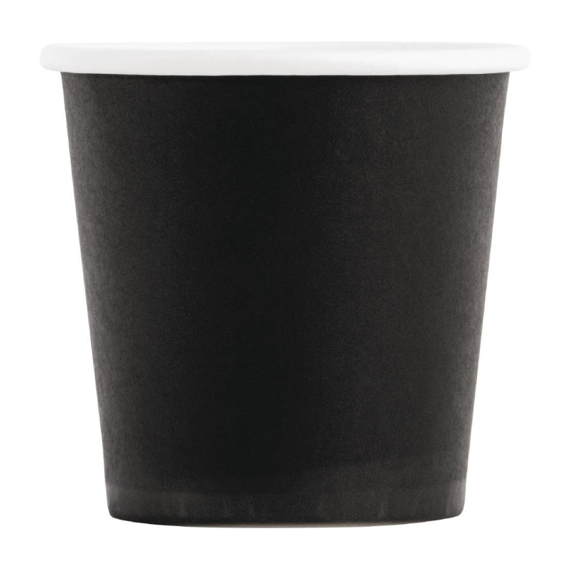 Fiesta Zwart Wegwerp Espresso Kopjes 112ml x50