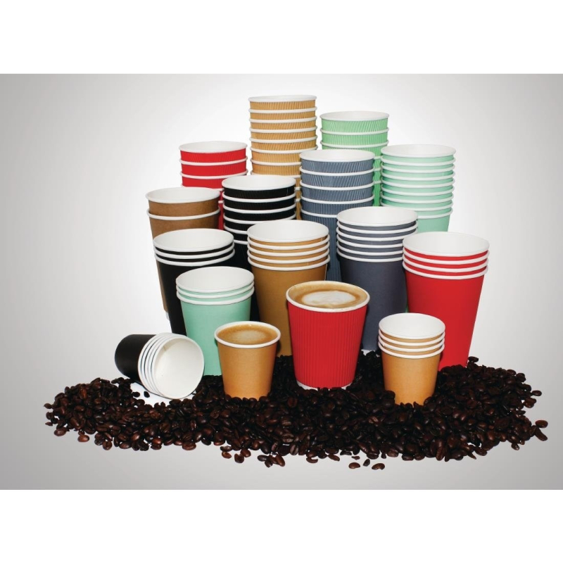Fiesta Zwart Wegwerp Espresso Kopjes 112ml x50