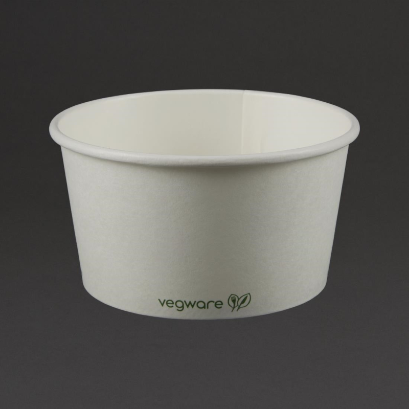 Bols &agrave; soupe compostables Vegware 350ml - GF046 - Vegware