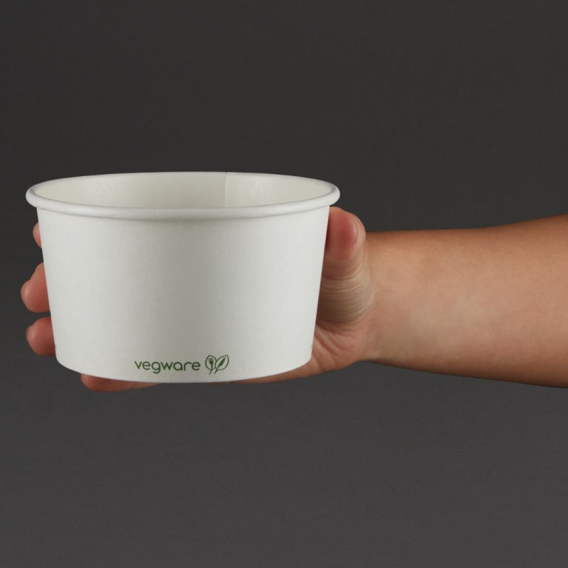 Bols &agrave; soupe compostables Vegware 350ml - GF046 - Vegware