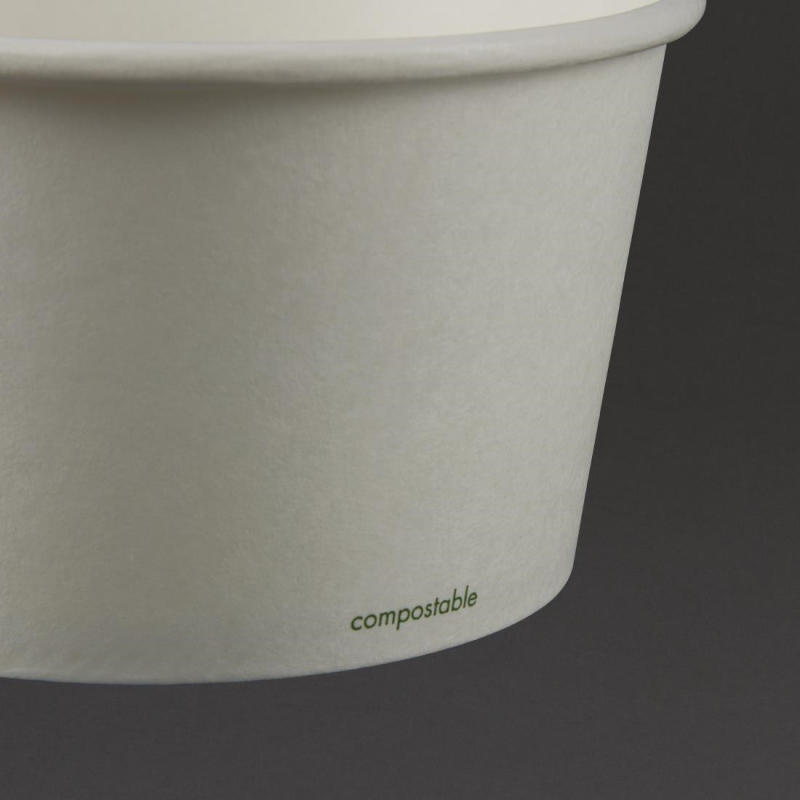 Bols &agrave; soupe compostables Vegware 350ml - GF046 - Vegware