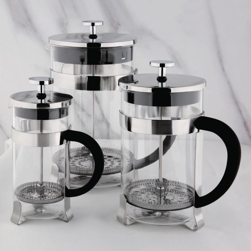 Cafetière Isotherme Olympia 3 Tasses (350 Ml) - Acier Inoxydable Double Paroi - Design Miroir - Lavable Au Lave-vaisselle
