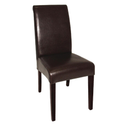 Kunstlederen stoelen met...