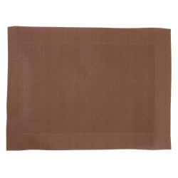 Olympia bruine geweven PVC...
