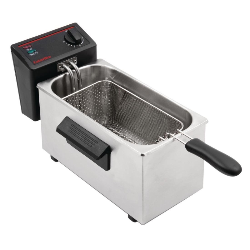 Elektrische tafelfriteuse Caterlite - 3,5L licht gebruik - GG198 - Caterlite