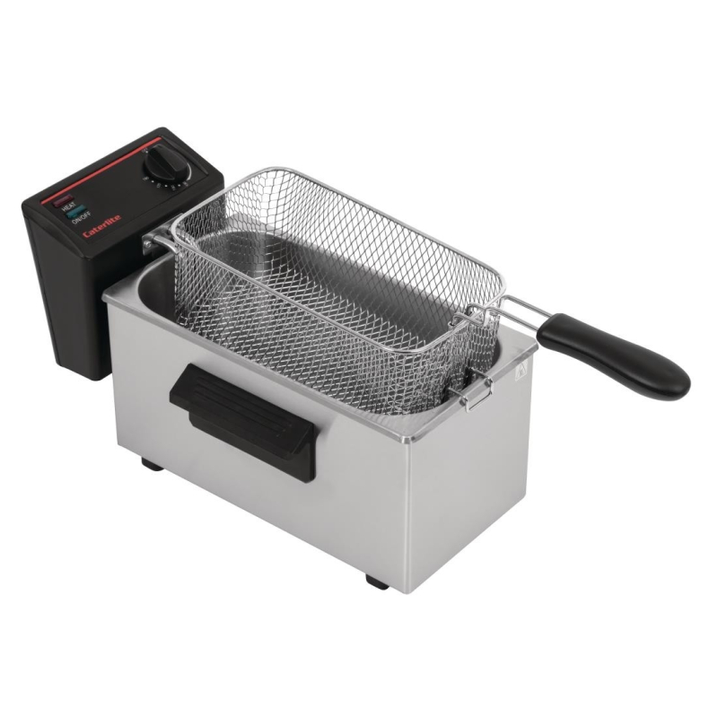 Elektrische tafelfriteuse Caterlite - 3,5L licht gebruik - GG198 - Caterlite