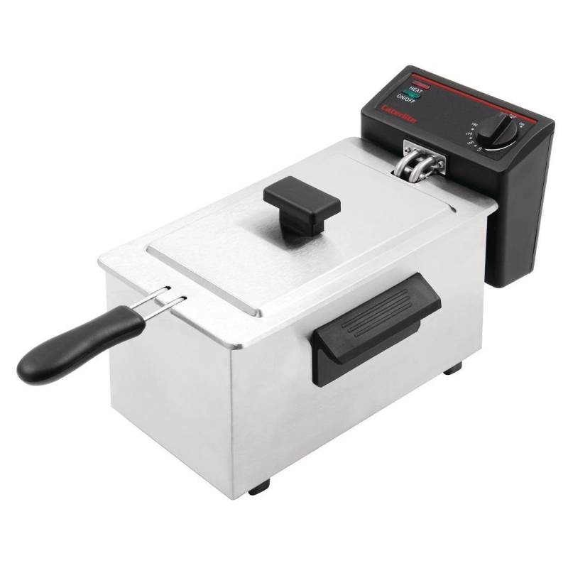 Elektrische tafelfriteuse Caterlite - 3,5L licht gebruik - GG198 - Caterlite