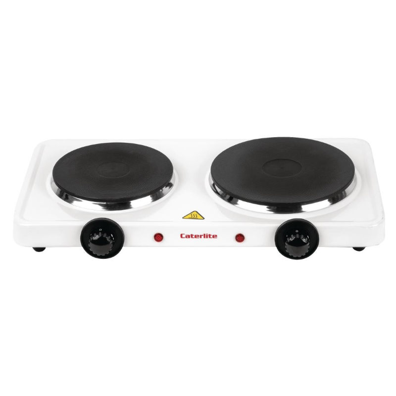 Plaque de cuisson &eacute;lectrique double performance - 460x270mm - GG567 - Caterlite