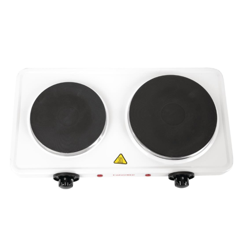 Plaque de cuisson &eacute;lectrique double performance - 460x270mm - GG567 - Caterlite