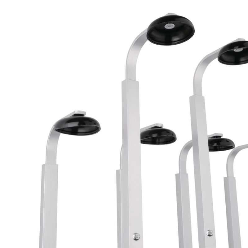 Olympia wandflessenrek voor 7 flessen