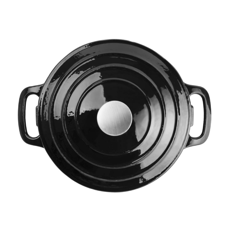 Vogue zwarte ronde braadpan
