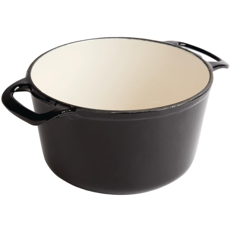 Vogue zwarte ronde braadpan