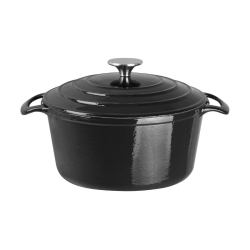 Grande cocotte ronde noire...