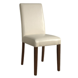 Stoelen van cr&egrave;me kunstleer Bolero - Zithoogte 51cm - GH444&hellip;