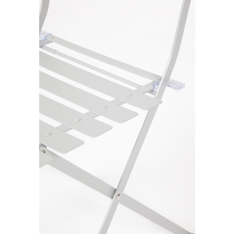 Chaise de terrasse en acier gris - Confort & Durabilit&eacute; - GH551 - Bolero