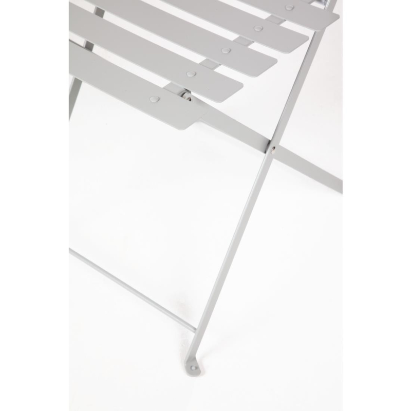 Chaise de terrasse en acier gris - Confort & Durabilit&eacute; - GH551 - Bolero